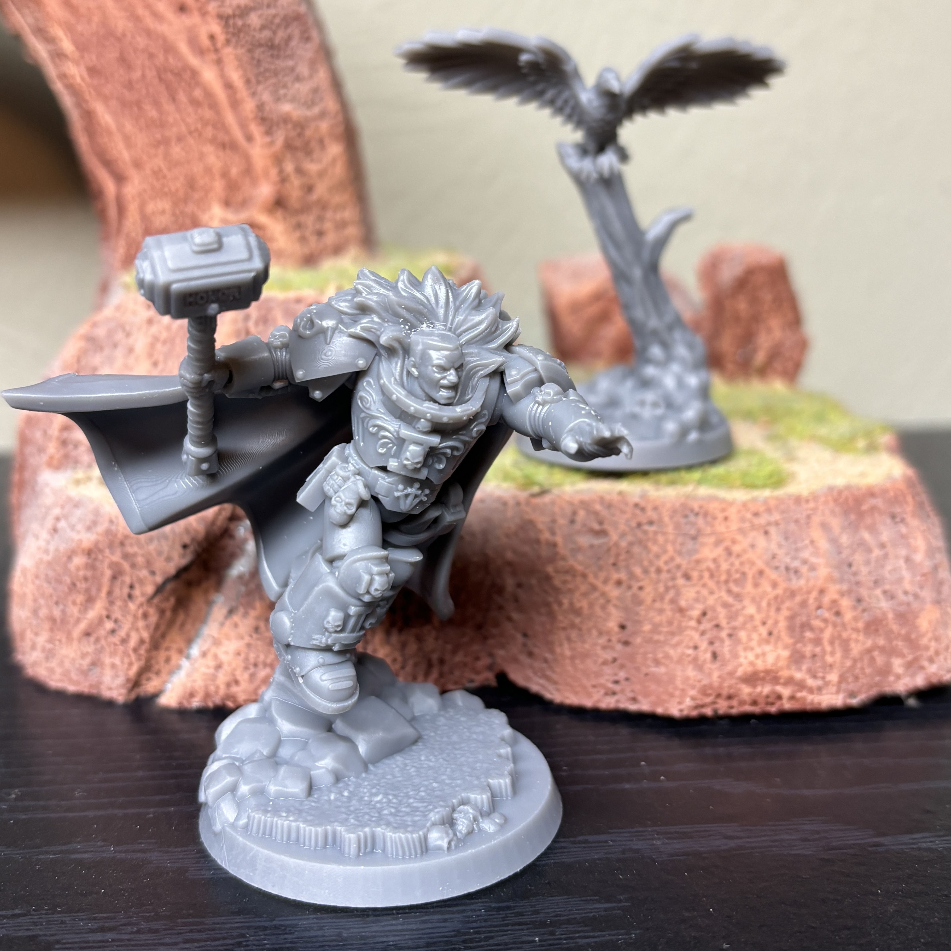 Inquisitor Cortez in Heavy Armor (presupported)